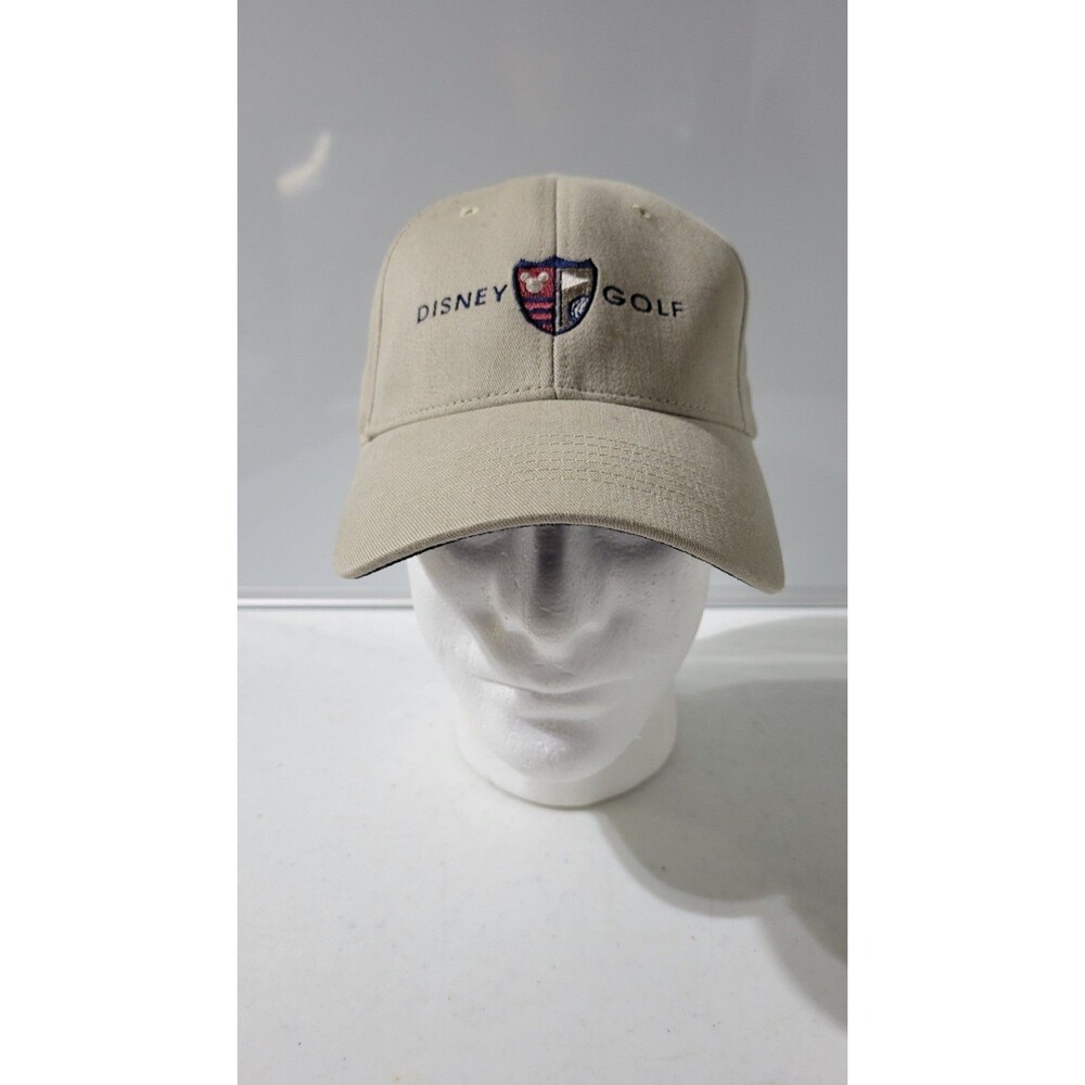 Vintage Disney Golf Fit Golf Hat Beige NWT